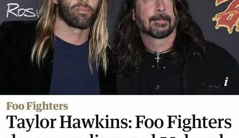 Foo Fighters Taylor Hawkins: Foo Fighters drummer dies aged 50, band