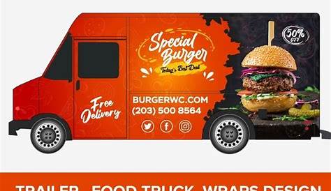 Food Truck Wrap Template