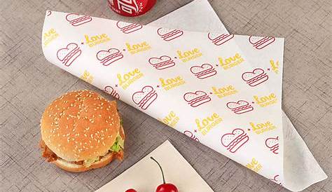 Printed Burger Wrapping Paper, 250, Rs 1.20 /piece R. S. Traders | ID