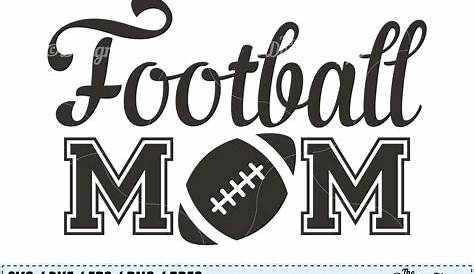 Football Mom SVG Football Mom Clip Art Football Mom DXF - Etsy