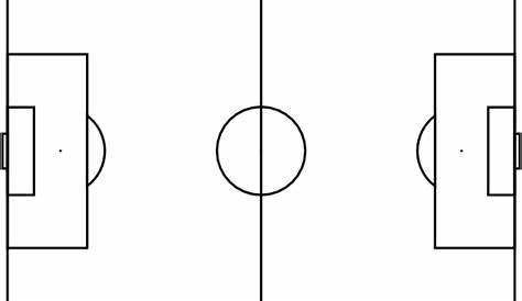 Blank football pitch outline | Clipart Panda - Free Clipart Images