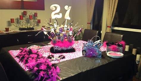 Kara's Party Ideas Elegant 21st Birthday Party | Kara's Party Ideas