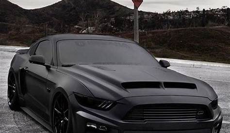 Ford Mustang Black Matte