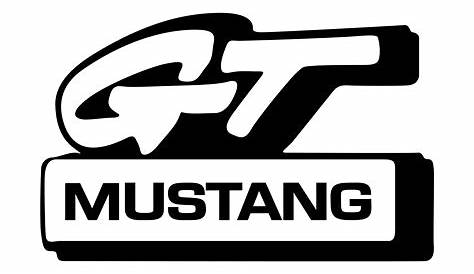 Ford Mustang Gt Logo Wall Sticker. Wall Sticker USA