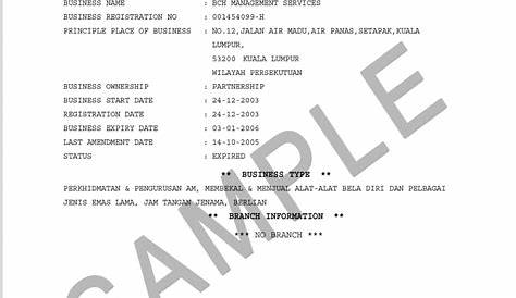 Ssm Form 49 Section 58 - Form 49 Notification Of Change In The Register