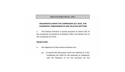 Statutory Forms of Sdn Bhd (Companies Act 2016) - Corpso.com