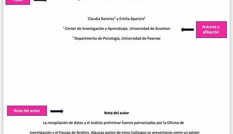 (PDF) NORMAS APA Formato para presentación de las tesis de Grado