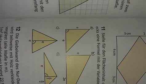 Flächeninhalt eines Dreiecks berechnen/warum ist die Formel so? - YouTube