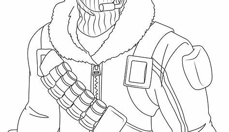 Fortnite Printable Coloring Pages