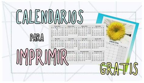 Calendario Para Imprimir Gratis Ideas De Calendario Calendarios - Vrogue