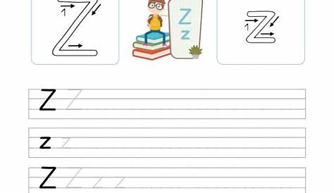 Anlaute-Buchstaben Z für den Schreiblehrgang – Unterrichtsmaterial in