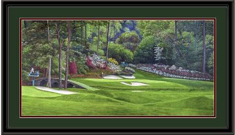 Golf Course Painting. Oil Painting. Golf Art Print. Pinehurst - Etsy