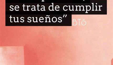 Las mejores e imperdibles frases de BTS cortas y motivadoras