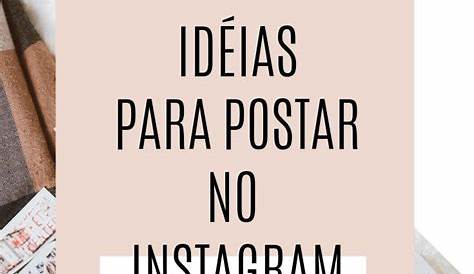 21 ideias para você postar nos stories do instagram | Instagram, Dicas