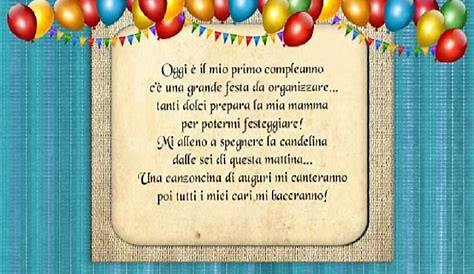 Frasi di Auguri per il Primo Compleanno - Donna Moderna