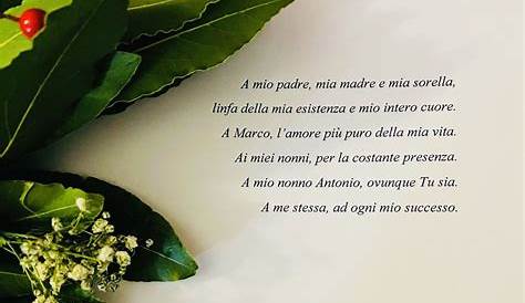 BCH Auguri: Frasi Dedica Tesi Laurea