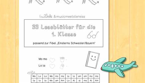 1. Klasse Deutsch - Frau Locke | Grundschule, Leseideen, Lesen üben