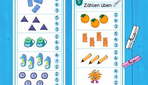 Klammerkarten Zählen 1. Klasse | Mathe kartenspiele, Erste klasse, Mathe