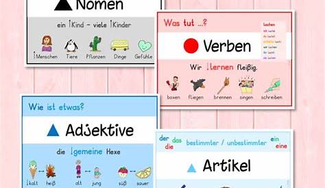 Deutsch 2 Klasse Nomen Verben Adjektive Pdf / Ubungen Deutsch Klasse 2
