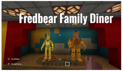 Fredbear's Family Diner MCPE 1.18 1.20.2/1.20.1/1.20/1.19.2/1.19.1/1.19