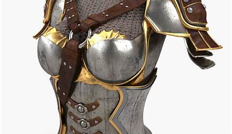 Medieval Knight 3D Model with Armor and Fur | Blender | OBJ | FBX