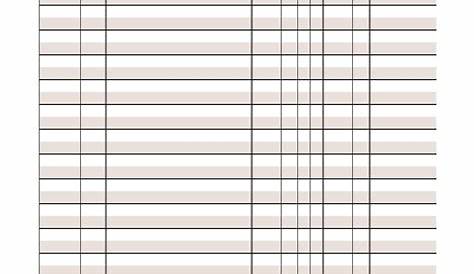 Printable Blank Check Register Template | Search Results | Calendar 2015
