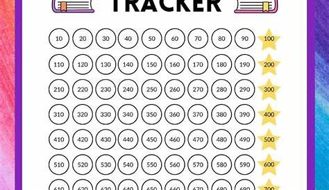 6 book tracker printables for kids with options for 1001,000 books!