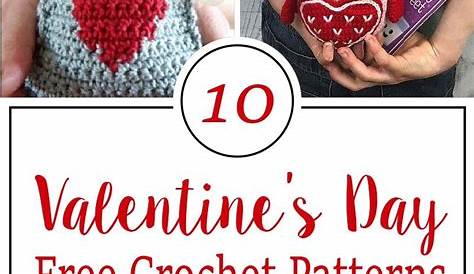 Free Crochet Pattern Valentines Day 25 Gorgeous Valentine's Life