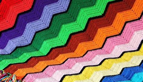 Scrap Ripple Afghan Crochet pattern by Anastacia Zittel | Knitting