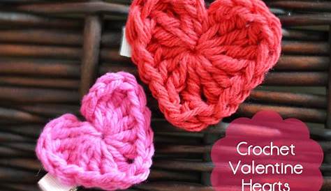 Free Crochet Valentine Heart Pattern New For Coasters