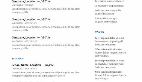 20+ Free CV Templates for the UK to Download (Word, PDF...) (2023)