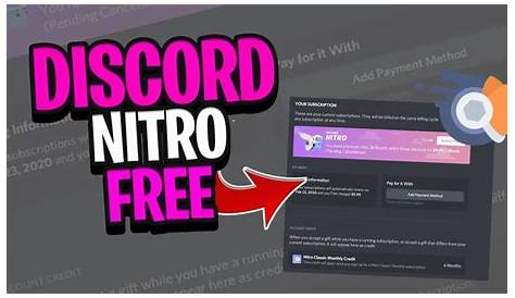 Free Discord Nitro just by clicking here! : r/Scams