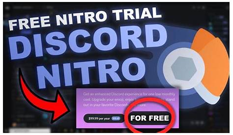 Get Discord Nitro Free Trial Without A Credit Card [ 2022 ]