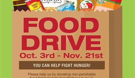 Food Drive - Donate and Receive Free CU Basketball Tickets! | Staff