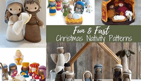 Nativity Crochet pattern by Liz Ward