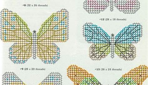 Free Plastic Canvas Butterfly Patterns
