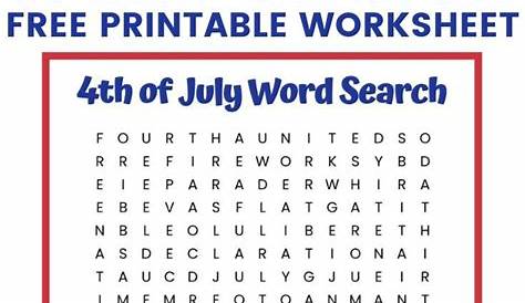 Free 4Th Of July Worksheets For Preschool / Free 4th Of July Cut And