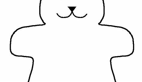 Bear Outline - 18 Exciting Outlines of Printable Bears
