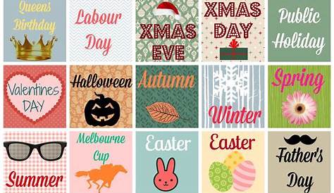 Pin by Crystal Roy on printables | Printable calendar stickers