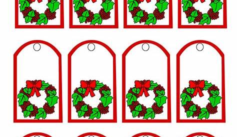 10 Best Printable Christmas Present Tags PDF for Free at Printablee