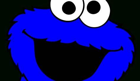 Cookie Monster Face Printable - Printable Templates