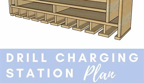 Free Printable Cordless Drill Charging Station Plans Pdf