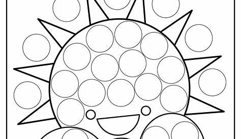 Dot Art Coloring Pages at Free printable colorings
