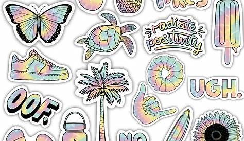 Printable Stickers Aesthetic - Printable Word Searches