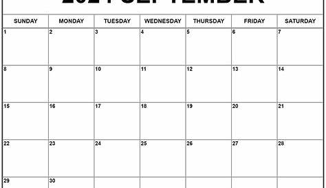 September 2024 Printable Calendar with Holidays