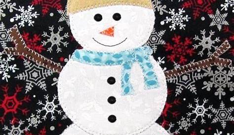 30+ Free Snowman Patterns To Sew MilliMetatron