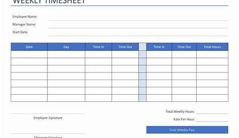 60+ Sample Timesheet Templates PDF, DOC, Excel Free & Premium Templates