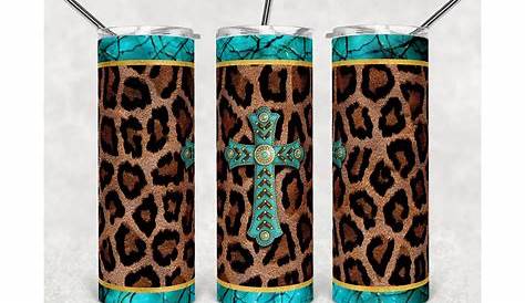 20oz Skinny Tumbler PNG Sublimation Design Template Straight and