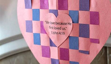 Free Valentine Bible Crafts 's Day Craft