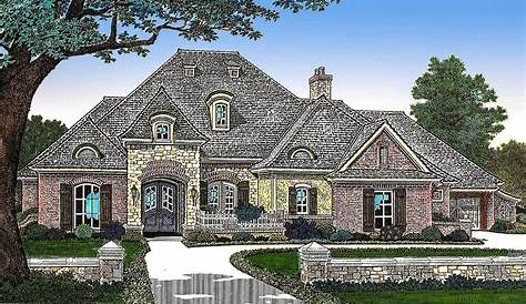French Country Elegance - 69578AM | Architectural Designs - House Plans